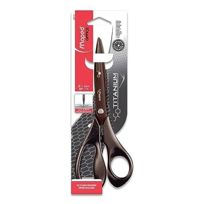 Abbildung von 12 x Maped Schere Expert Titanium 21cm auf Blisterkarte