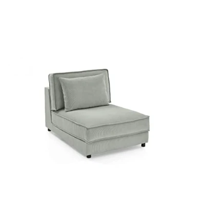 Abbildung von ATLANTIC home collection XXL Sessel &quot;Valan&quot;, Sitzfläche, mit Cord Bezug, frei stellbar, Wellenunterfederung