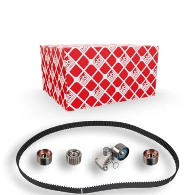 Abbildung von FEBI BILSTEIN 27543 Zahnriemensatz 211 inkl. Spannrolle, Führungsrollen SUBARU: Forester I, Impreza I Limousine, Legacy 2 Kombi