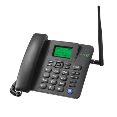 Abbildung von Doro 4100H GSM Tisch Telefon Handy (6,84 cm/2,694 Zoll, 0,08 GB Speicherplatz)