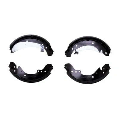 Abbildung von HELLA 8DB 355 001 591 Bremsbacken 254 57 mit Handbremshebel FIAT: Ducato II Pritsche/Fahrgestell, Bus, Kastenwagen