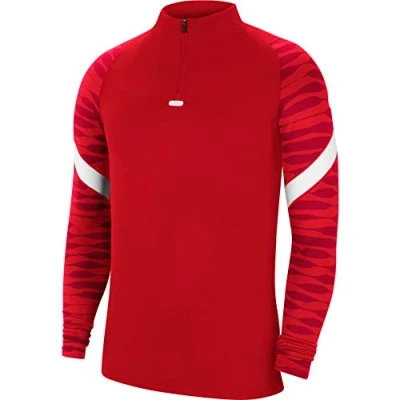 Abbildung von Nike Herren Dri FIT Strike 21 Shirt, University Red/Gym Red/White/White, 2XL