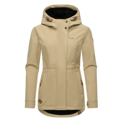 Abbildung von Ragwear YBA Outdoorjacke, Damen, Größe: Small, Taupe