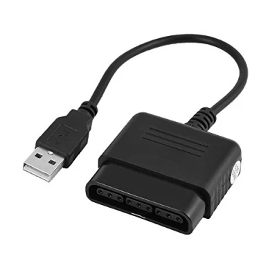 Abbildung von PS2 auf PS3 Controller Adapter, USB Konverter für PC, kompatibel mit Sony PS1 Wired Wireless