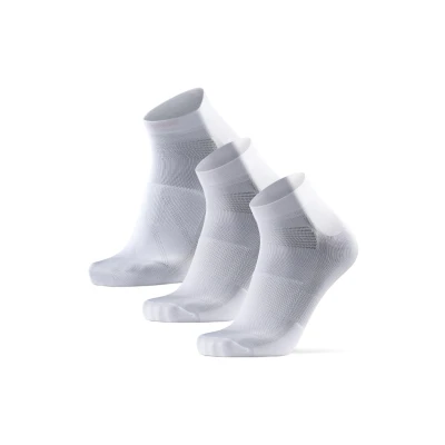 Abbildung von DANISH ENDURANCE 3 Paar Fahrradsocken Low Cut Mehrfarbig (1xWeiß, 2x Weiß/Schwarz) 39 42