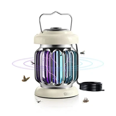 Abbildung von 2 Pack Hybrid Spektrum, Wasserdichter Schalter Elektrische Fliegenfalle Innenbereich Insektenvernichter Elektrisch Mückenfalle Fruchtfliegenfalle Fliegenklatsche Fliegenfänger Für Innen Und Draußen
