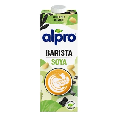 Abbildung von Alpro Barista Soya, 1 Liter, von FROG.coffee
