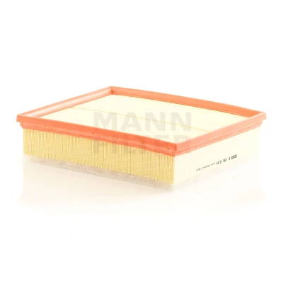 Abbildung von MANN FILTER C 29 034 Luftfilter 67 233 284 Filtereinsatz AUDI: A1 Schrägheck, Sportback, SKODA: Rapid Spaceback, Schrägheck