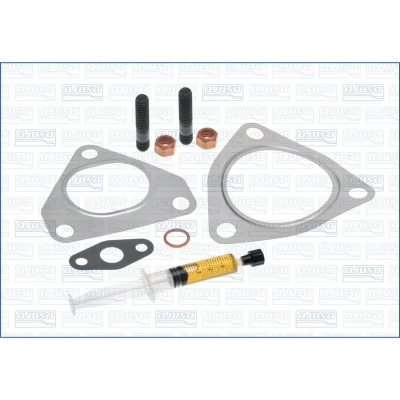 Abbildung von AJUSA JTC11353 Montagesatz, Lader with studs, syringe oil mit Dichtungen Montageanleitung VOLVO: XC90 I, V70 2, S60 I