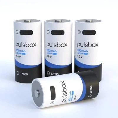 Abbildung von pulsbox 17335 Li Ion Akku 3.0V / 3.7V 950mAh USB C wiederaufladbar integrierter Schutz (3.0V 4 x Akku)