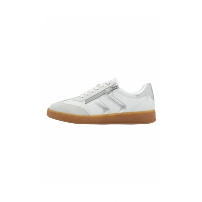 Abbildung von Marco Tozzi Sneaker low, Damen, Größe: 37, White silver Schuhe