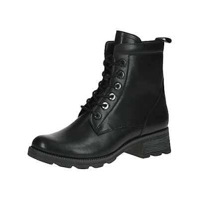 Abbildung von Caprice Schnürstiefelette, Damen, Größe: 38, Black nappa Schuhe