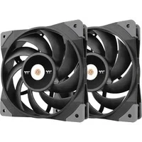 Abbildung von Thermaltake TOUGHFAN 12 High Static Pressure Radiator Fan (2 Lüfter Paket) Gehäuse PWM 500 2000rpm Schwarz