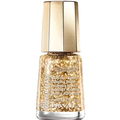 Abbildung von Mavala Nagellack + Silicium 407 Colden Clash 5 ml