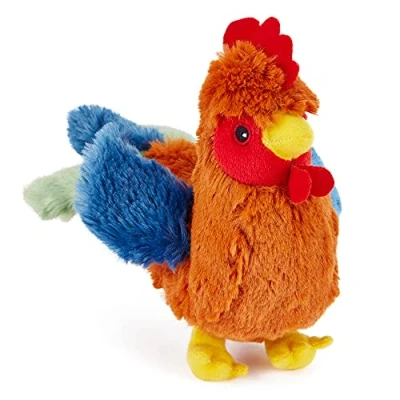 Abbildung von Zappi Co Kinder Kuschelweiches Plüschtier Perfekte kuschelige Spielgefährten für Geburtstage und besondere Anlässe(12 15cm) (Hahn)