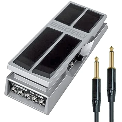 Abbildung von Boss by Roland E Gitarre FV 500L Volume Pedal Expressionpedal mit Kabel, Spar Set, Inkl Kabel