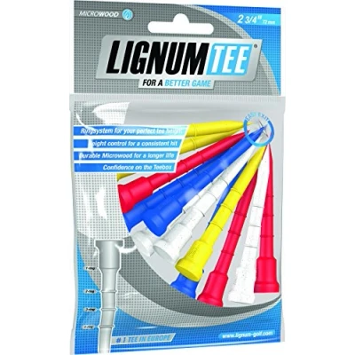 Abbildung von Lignum Tees 72Mm 12Pk Mix Neon