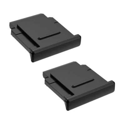Abbildung von JJC (2 Pack) Hot Shoe Cover für Sony FX30 ZVE10 ZVE10II ZV1 ZV1F A1 A9 A9III A7 Series A7C II A6700 A6600 A6300 A6000 NEX6 RX1 RX1R RX10II A58 A68 Ersetzt FA SHC1M Kappe Multi Interface Zubehörschuh