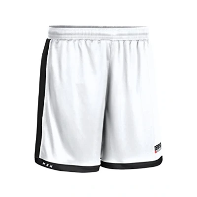 Abbildung von Derbystar Hose Brillant Kurz, 128, weiß schwarz, 6001128120
