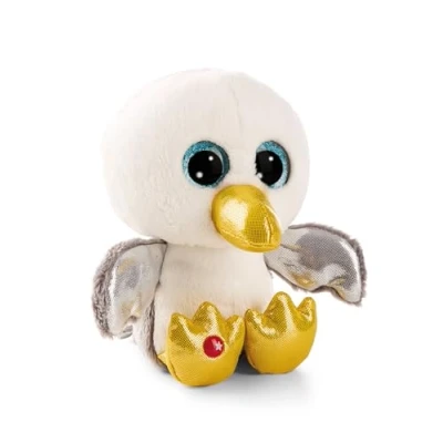 Abbildung von NICI Kuscheltier GLUBSCHIS Möwe Gullbert 15cm weiß Stofftier aus weichem Plüsch, niedliches Plüschtier zum Kuscheln und Spielen, für Kinder &amp; Erwachsene, tolle Geschenkidee 61845