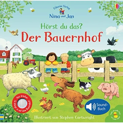 Abbildung von Nina und Jan Hörst du das? Der Bauernhof: Finde die gelbe Ente auf jeder Seite! (Nina Reihe)