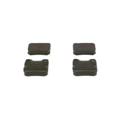 Abbildung von BOSCH 0 986 490 500 Bremsbelagsatz Low Metallic mit Anti Quietsch Blech, Montageanleitung OPEL: Calibra A, Senator B, Omega B Limousine