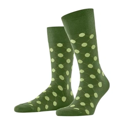 Abbildung von Burlington Herren Socken Daybreaker M So Baumwolle gemustert 1 Paar, Grün Fir Green 7656, 40 46