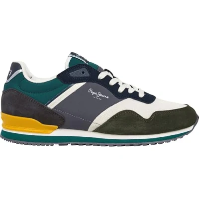 Abbildung von Pepe Jeans London LIFE Sneaker low, Herren, Größe: 42, Khaki green Schuhe