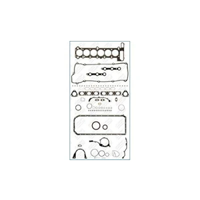Abbildung von AJUSA 50155000 Dichtungsvollsatz, Motor mit Zylinderkopfdichtung, Ventilschaftabdichtung FIBERMAX BMW: 5 Limousine, 3 Coupe, Limousine