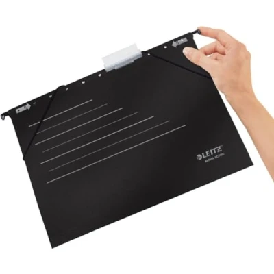 Abbildung von 5 x Leitz Hängemappe Alpha Active schwarz VE=5 Stück