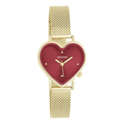Abbildung von Oozoo HERZ Uhr, Damen, Größe: One Size, Silberfarben