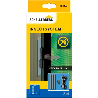 Abbildung von SCHELLENBERG Insektenschutz Tür &quot;Adapter Set&quot;, für Fliegengittertür Plus und Premium, Insektenschutz, 70114