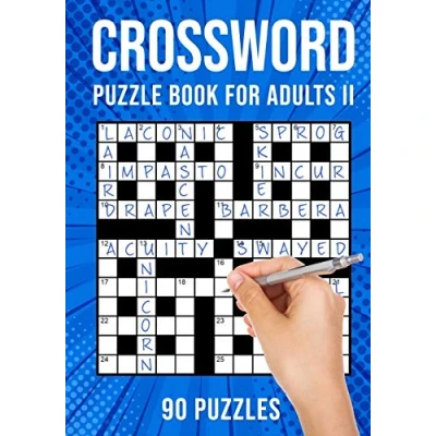 Abbildung von Crossword Puzzle Book for Adults II: Quick Daily Cross Word Activity Books 90 Puzzles (UK Version)