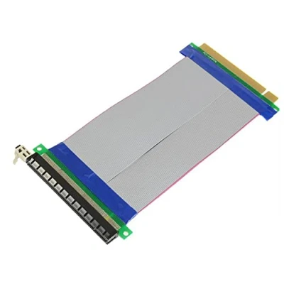 Abbildung von Bolwins P31S PCIe 16x Riser Kabel High Speed PCI Express Extender Adapter, 19cm GPU Erweiterungskarte Stromkabel für PC