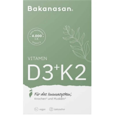 Abbildung von Bakanasan D3+K2 Kapseln 60 Stk.