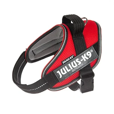 Abbildung von Julius K9 IDC POWAIR Hundegeschirr, Größe: Mini, rot, 49 67 cm