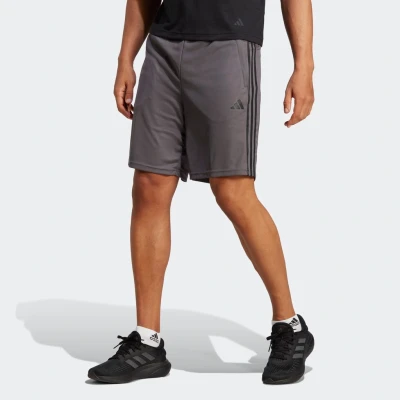 Abbildung von adidas Performance Train Essentials Stripes kurze Sporthose, Herren, Größe: 4XL, Grey/black