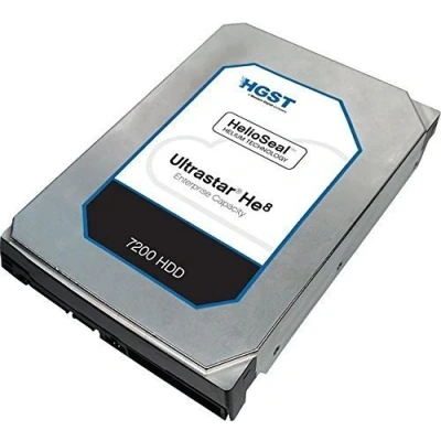 Abbildung von Hitachi HGST Ultrastar He8 8TB (HUH728080ALE601) 3,5&#039; SATA3 6Gb/s, 128MB, 7200RPM, 512e BDE