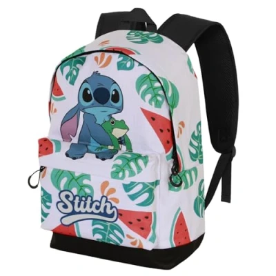 Abbildung von Disney Lilo und Stitch Frog FAN HS Rucksack 2.2, Mehrfarbig, 31 x 44 cm, Kapazität 24 L