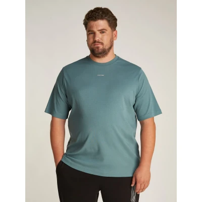 Abbildung von Calvin Klein NANO LOGO Tshirt basic, Herren, Größe: XXL, Goblin blue