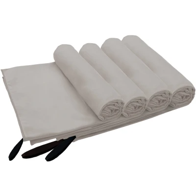Abbildung von my home Handtücher &quot;Xavi, 4x 40x60cm ideal als Sporthandtuch, Reisehandtuch, Strandtuch&quot;, (Set, 4 St., Gästehandtuch 40x60), sehr leicht, kompakt, schnelltrocknend