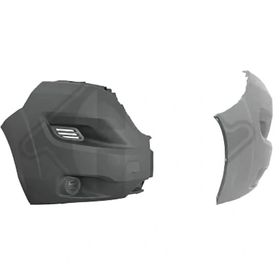 Abbildung von DIEDERICHS 3484852 Stoßstange HD Priority Parts vorne rechts grau FIAT: Ducato III Kastenwagen, Bus, Pritsche / Fahrgestell