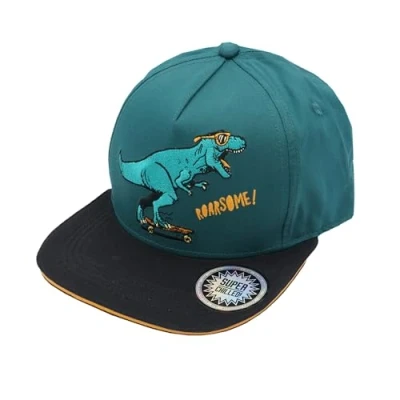 Abbildung von MAXIMO Flat Cap KIDS BOY Roarsome snap back Verschluß (1 St)