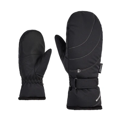 Abbildung von Ziener Damen KAHLIA Ski Fäustling/Wintersport Primaloft Plüschfutter, black, 7