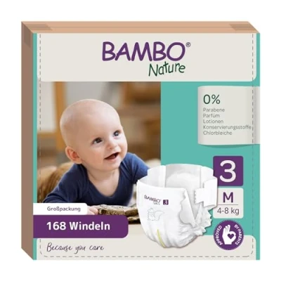 Abbildung von Bambo Nature Babywindel M Gr.3 4 8 kg 6X28 St