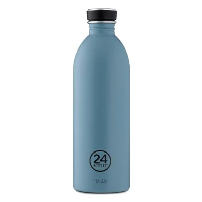 Abbildung von 24 Bottles Trinkflasche Edelstahl Powder Blue 1 l, für alle Getränke, spülmaschinengeeignet