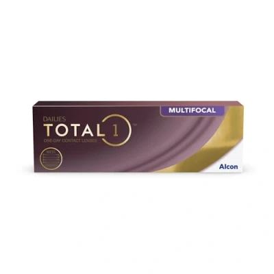 Abbildung von Dailies Total 1 Multifocal Tageslinsen weich 30 Stück BC 8.5 mm DIA 14.1 ADD LOW 05.00 Dioptrien