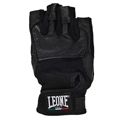 Abbildung von LEONE 1947, Gymnastikhandschuhe, Unisex Erwachsene, Schwarz, S, AB713