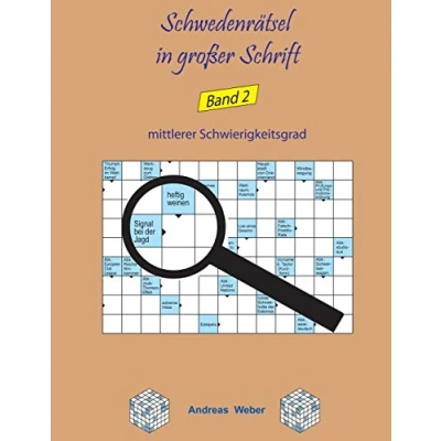 Abbildung von Schwedenrätsel in großer Schrift Band 2: mittlerer Schwierigkeitsgrad