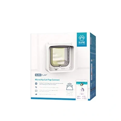 Abbildung von Sureflap Mikrochip Katzenklappe Connect Wei...